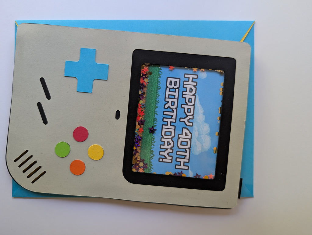 Retro gamer card