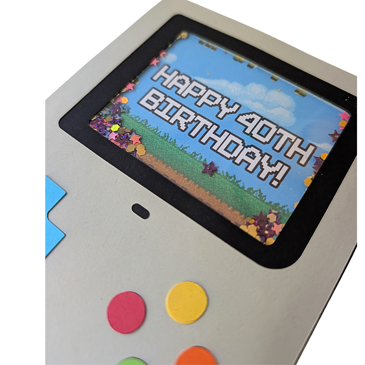 Retro gamer card