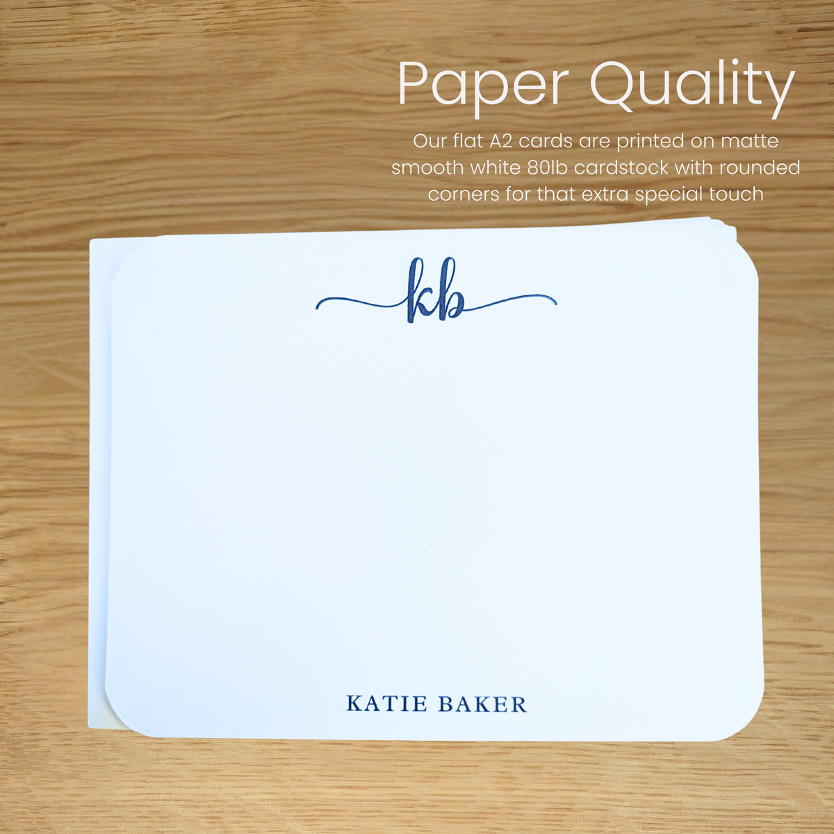 Personalized stationery set