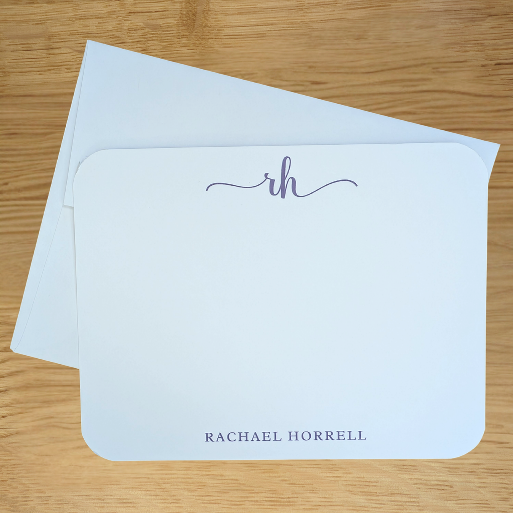 Personalized stationery set