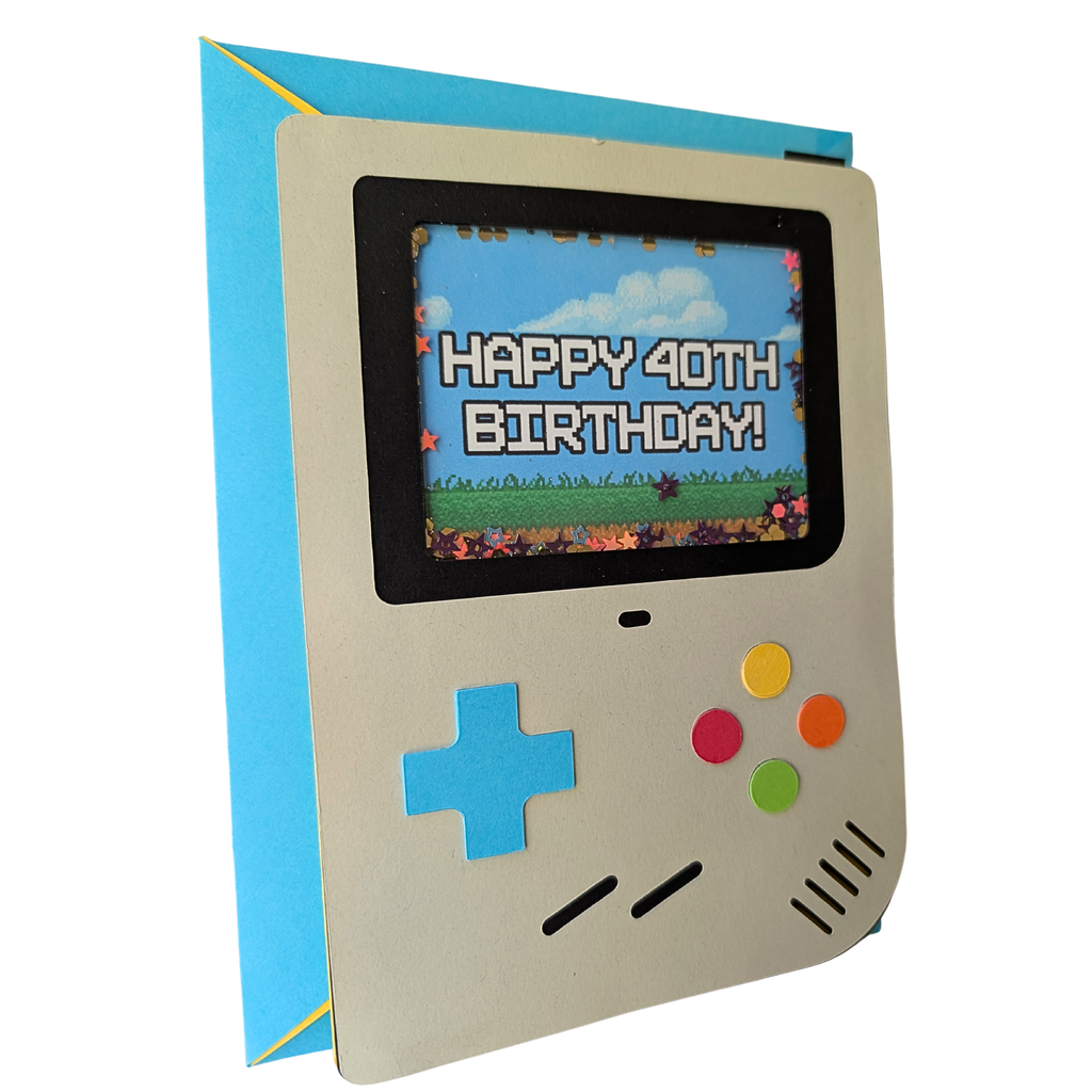Retro gamer card
